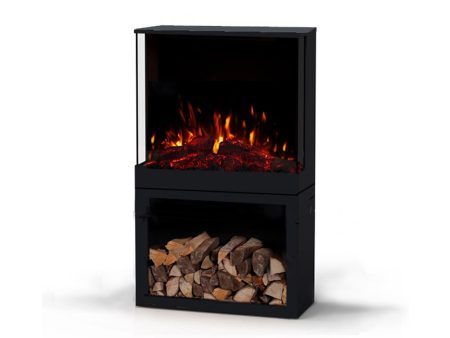 Los staande elektrische haard