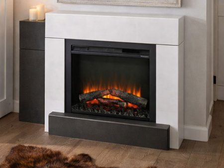 Elektrische schouw met haard
