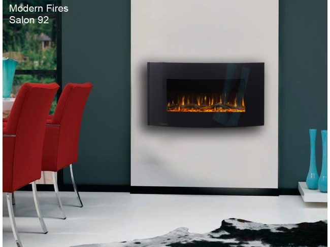 modern fires Salon 90