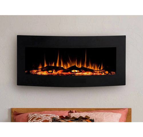 Modern Fires Epsilon Curved BLK